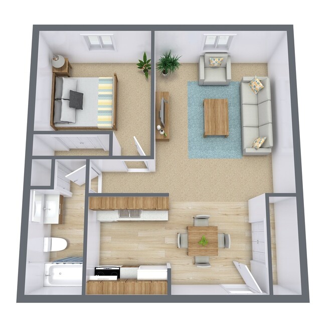 Floorplan - Oak Court