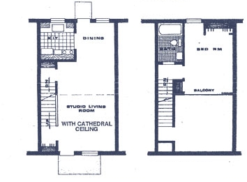 1BR/1BA - Countryside Townhomes