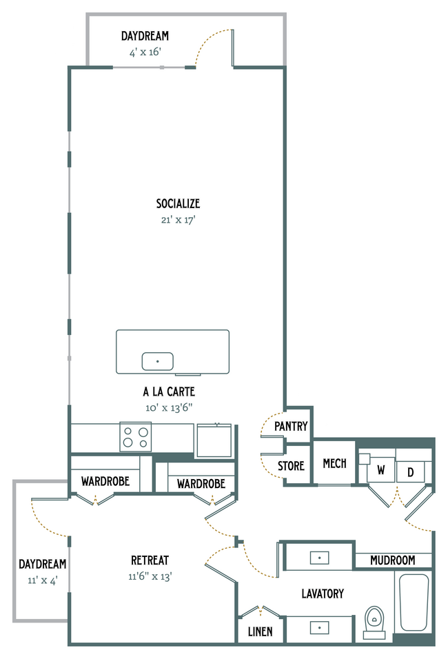 Floorplan - Gatsby on Ross