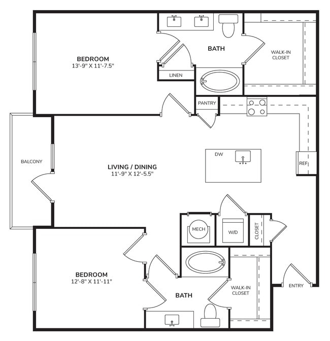Floorplan - Stadium Walk By Windsor