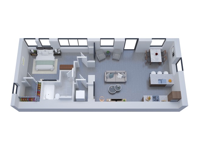 Floorplan - Peanut Factory Flats