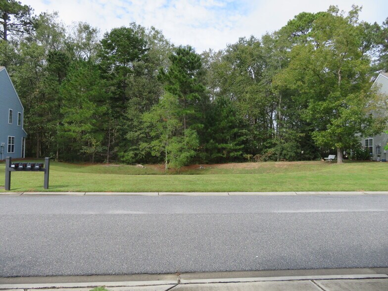Pond View from driveway *Note mailboxes on left - 2496 Stadium Dr