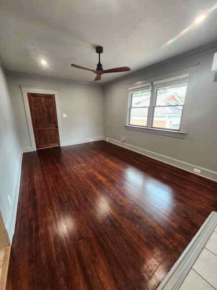 Large living room with hardwood floors - 250 5th St NE