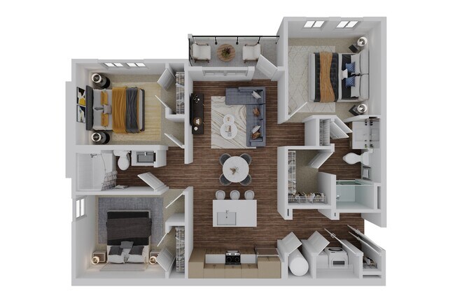 Floorplan - The Quinn Luxury Apartments