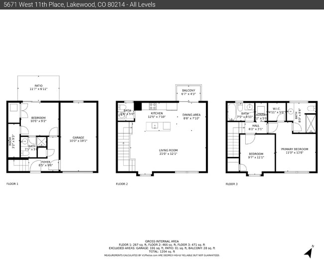 Building Photo - $2,695.95- 3 bed, 3.5 bath located in Lakewood with AC, and In Unit Laundry!