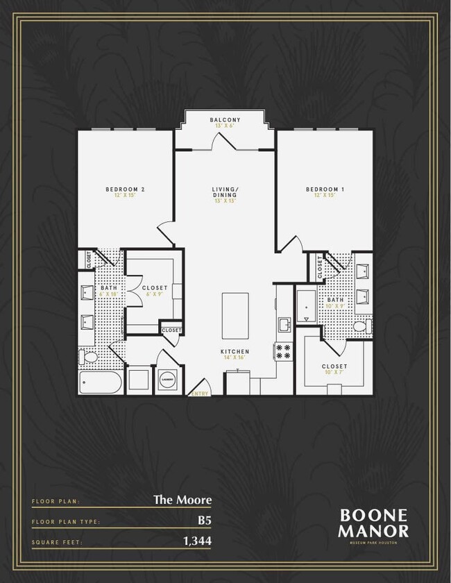 Floorplan - Boone Manor
