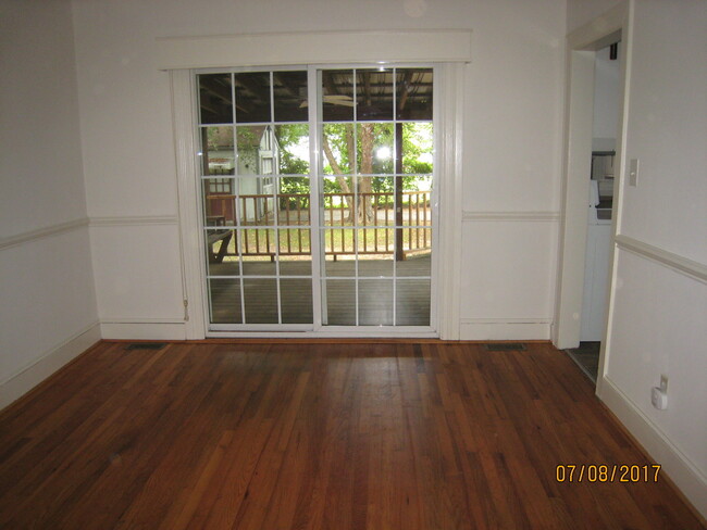 Formal dining room to deck view. - 1911 E 4th St