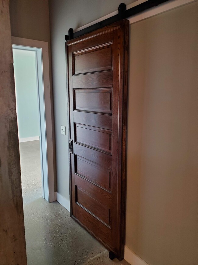 View of hall closet and Second bedroom - 438 E Brackenridge St