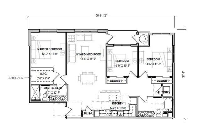 Floorplan - The Pointe at West Point