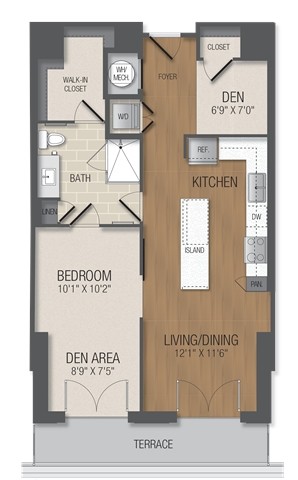 Floorplan - The Acadia at Metropolitan Park