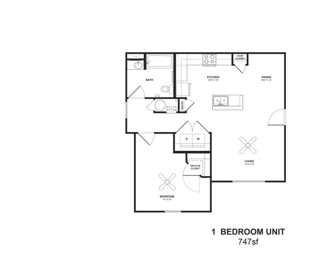 Floorplan - James Pointe Apartments