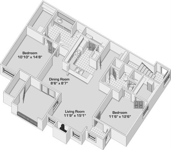 Floorplan - Villas of Spring Creek