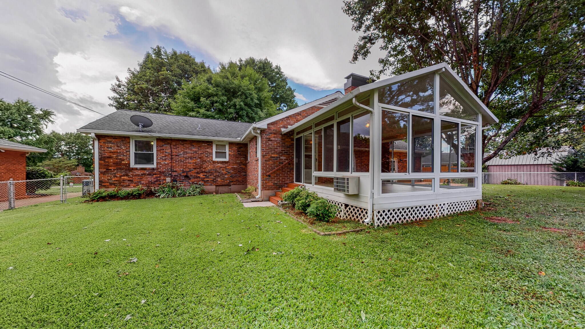 Fenced in back yard! - 203 Donelson Hills Dr