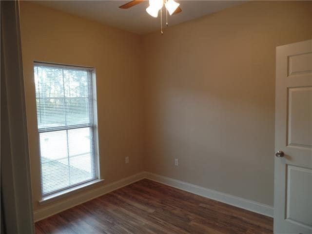 Bedroom 3 , ceiling fans, hardwood floors - 221 Bella Sera Ln