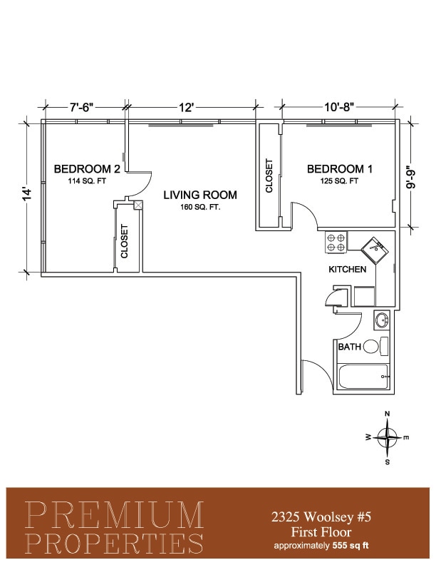 Floorplan - Woolsey Walk