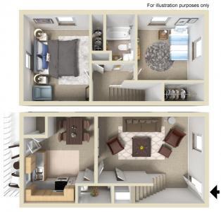 Floorplan - Meadowbrook Apartments