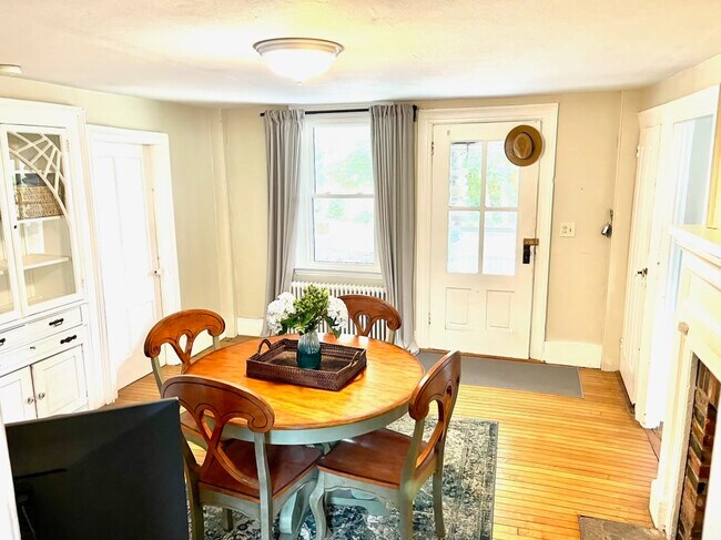 dining area with fireplace - 36 Windmill Hill Rd