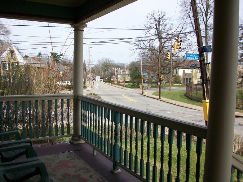 View from Front Porch - 600 S Dallas Ave