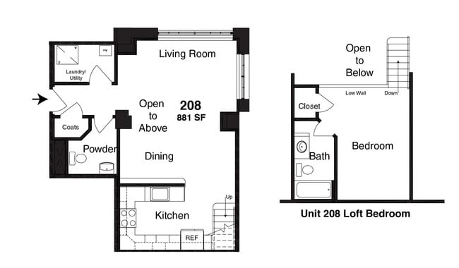 Floorplan - Turbine Lofts