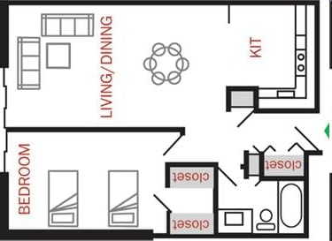 1BR/1BA - Lakeland