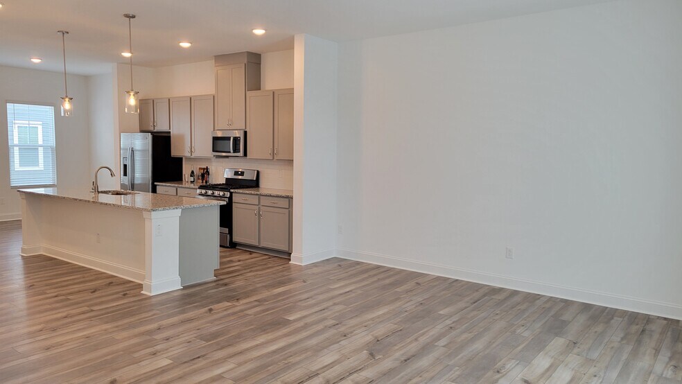 Living Room area - leads to a deck - 506 Village Branch Ln