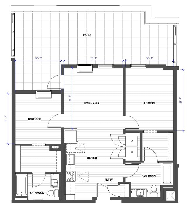 Floorplan - Hyas Point Apartments