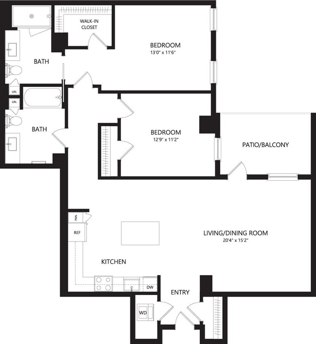 Floorplan - Huxley