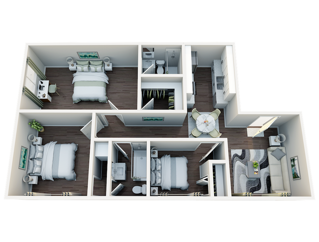 Floorplan - Flats On Wakefield