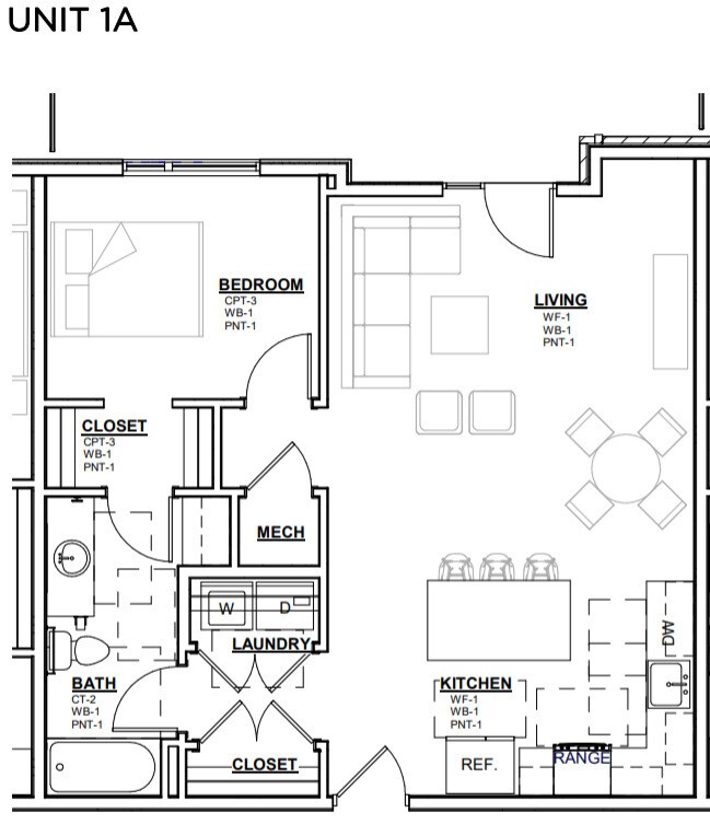 Floorplan - Dalmore Apartments