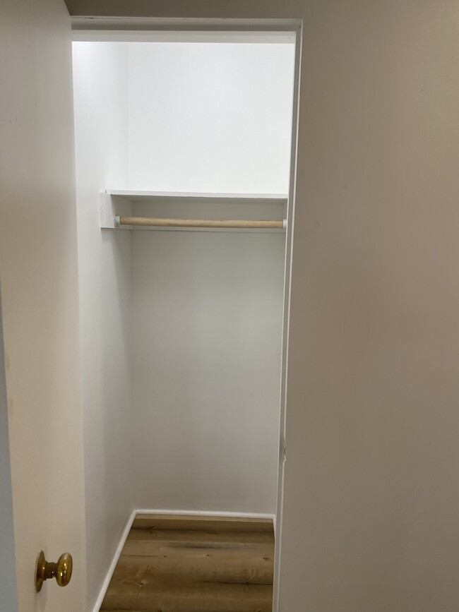 storage closet in living room - 120 S Maple Dr