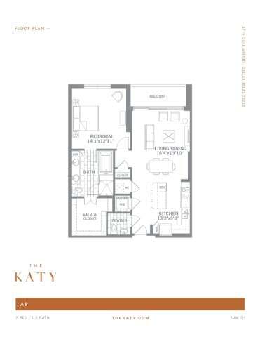 Floorplan - The Katy