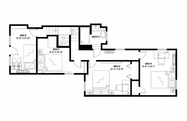 Building Photo - Private bedroom in 8 bed/3.5 bath Home