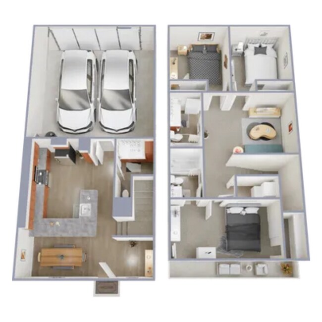 Floorplan - Maryland Manor Townhomes