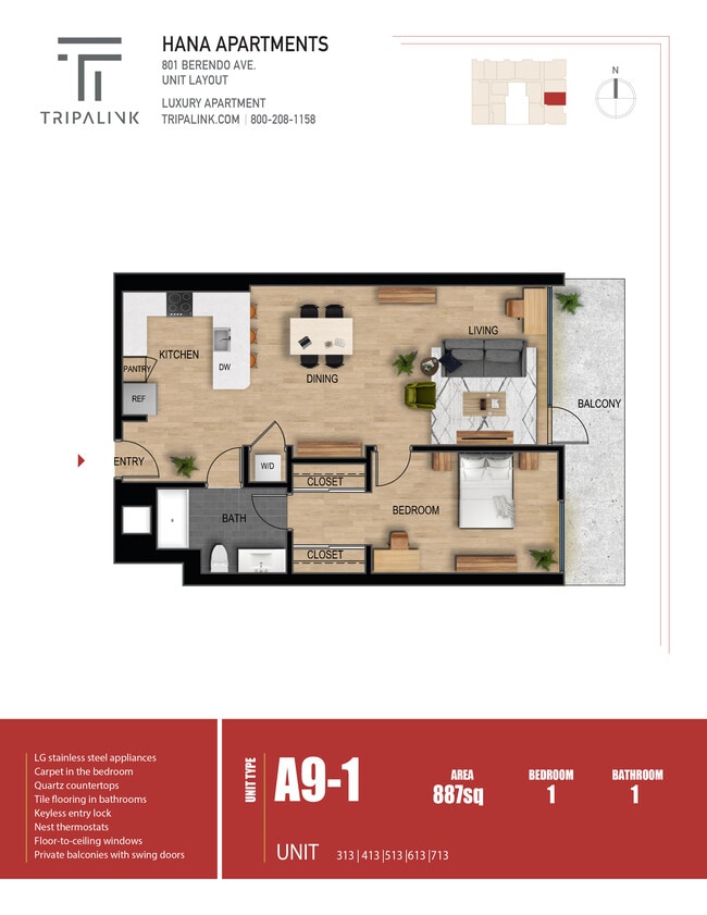 Floorplan - The Hana