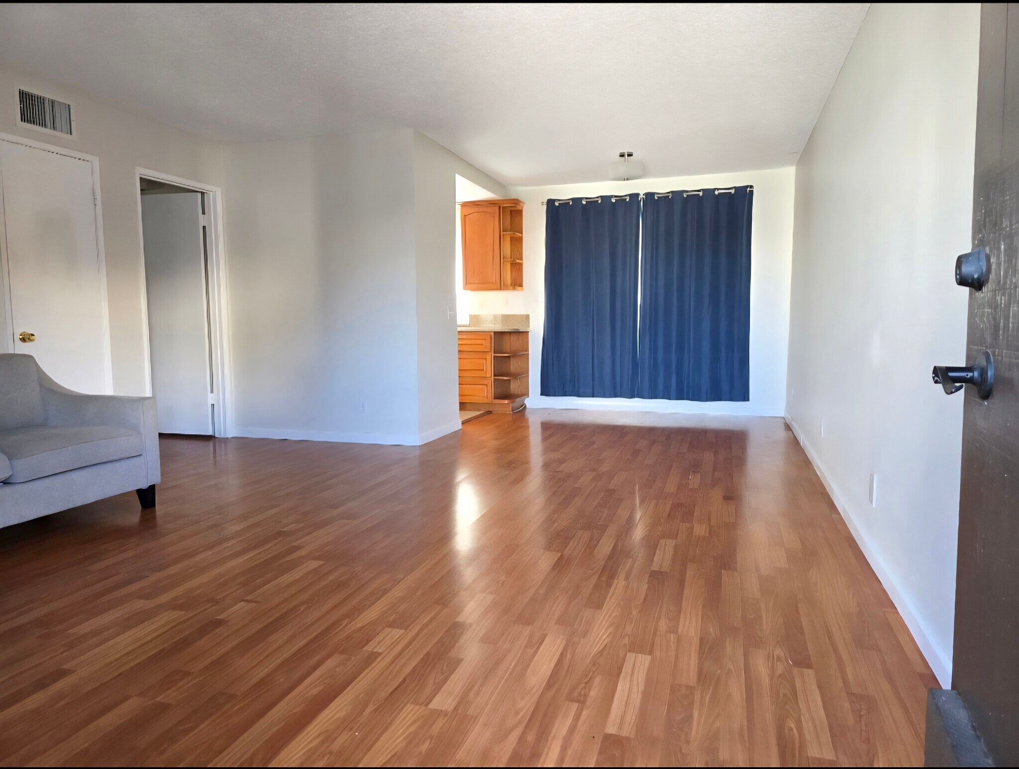 Living room/dining room - 317 N Nicholson Ave