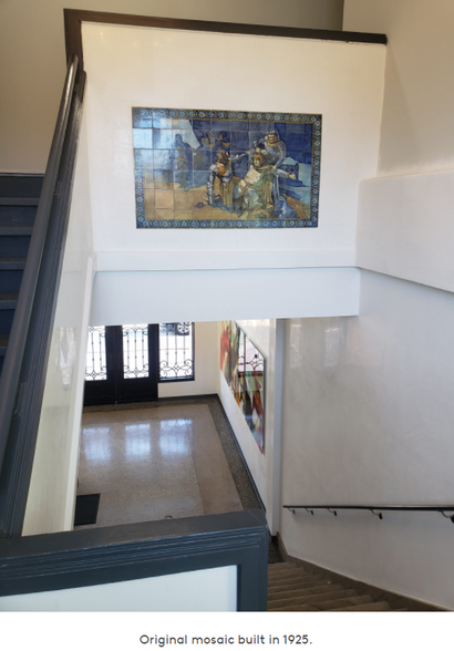 Original Mural from the 1920's - 905 9th Street