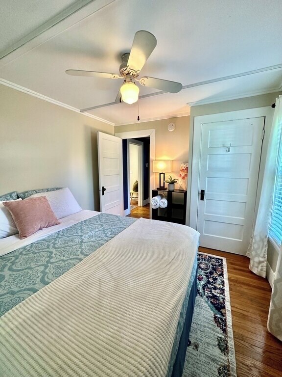 Front bedroom facing rear of home - 59 Monroe St
