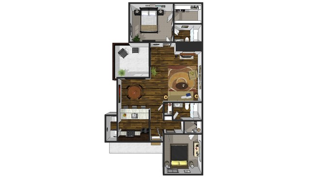 Floorplan - The View at Lake Highlands