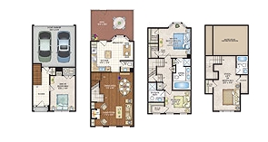 Model A - Abingdon Court Apartments