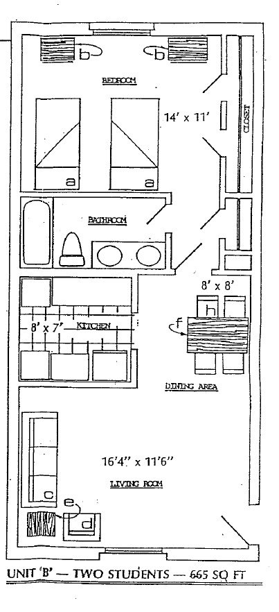 Unit B - University Place