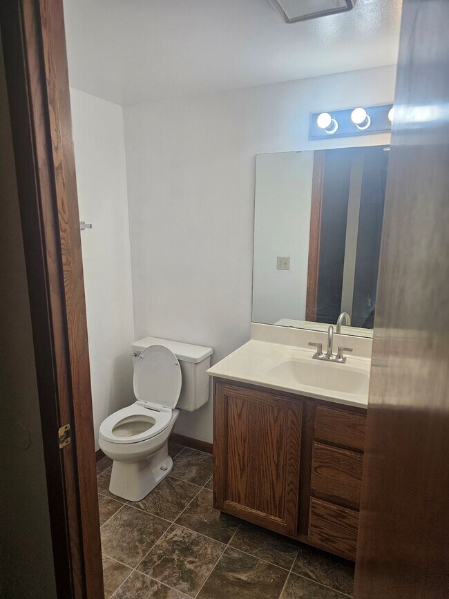 first floor half bath - 741 Aspen Ave