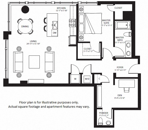 Floorplan - The Bravern