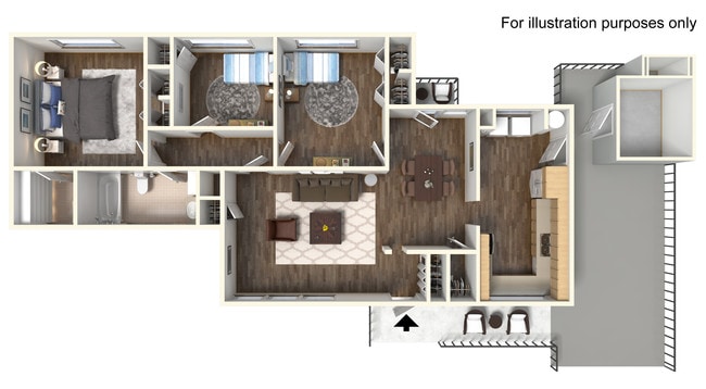 Chaffee 2 bd flat rent - Fort Hood Family Housing