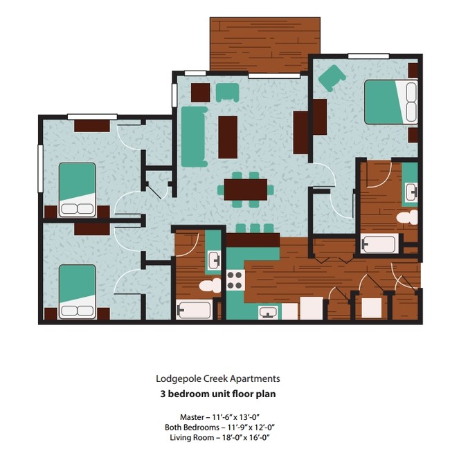 3BR/2BA - Lodgepole Creek