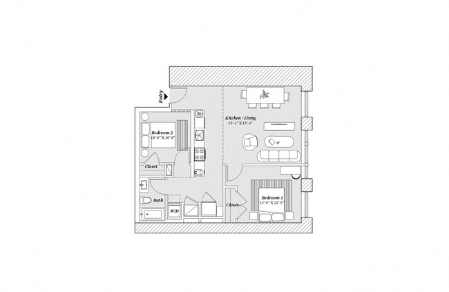 Floorplan - 99 Front Apartments