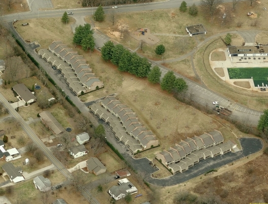 Aerial Photo - John Sevier Apartments