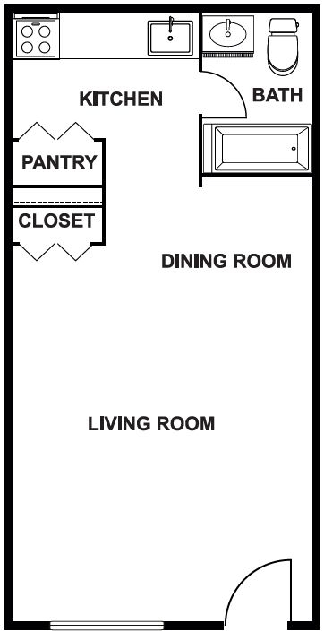 Floorplan - The Flats of Troy & PBMM Properties