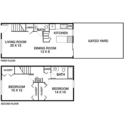 Floorplan - Willow Bend Apartments