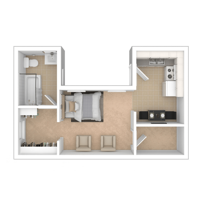 Floorplan - Mattsonian Apartments