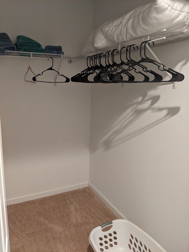 Walk-in closed with tons of space for shelving or storage. - 2414 Lake Park Rd